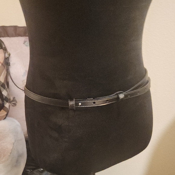 Black Belt with Gold Script - Picture 3 of 4